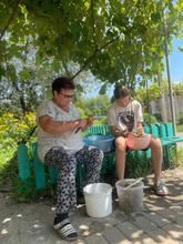 Варвара с бабушкой